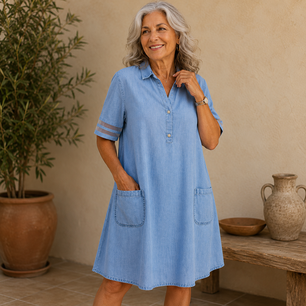 BRITTANY | FIGURE FLATTERING DRESS