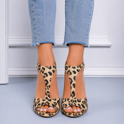 Savrina | Leopard Elegance Heels