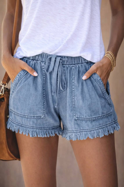 Ashlyn | Urban Fringe Shorts