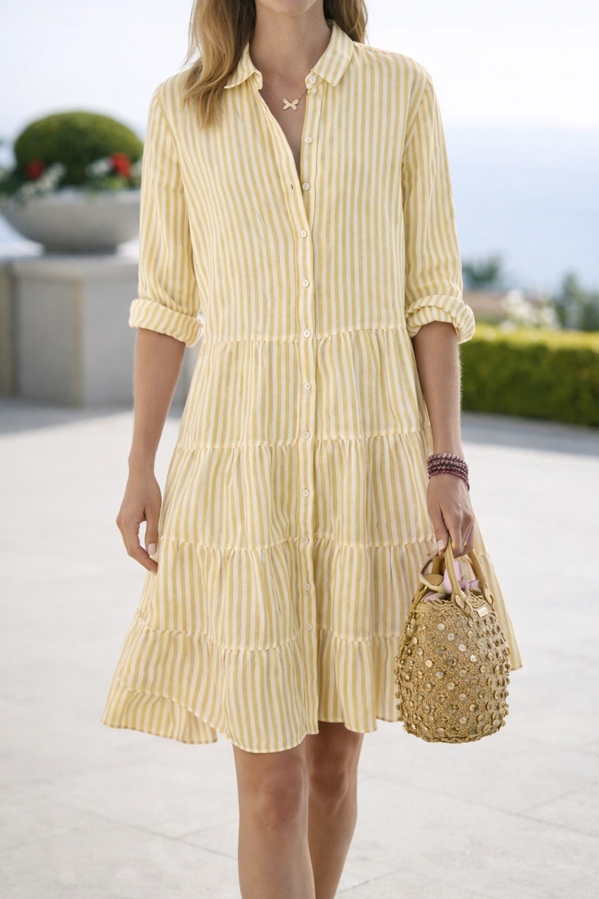 Heather | LOLITA  BREEZY STRIPED DRESS