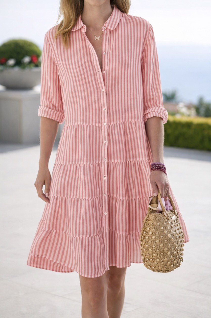 Heather | LOLITA  BREEZY STRIPED DRESS