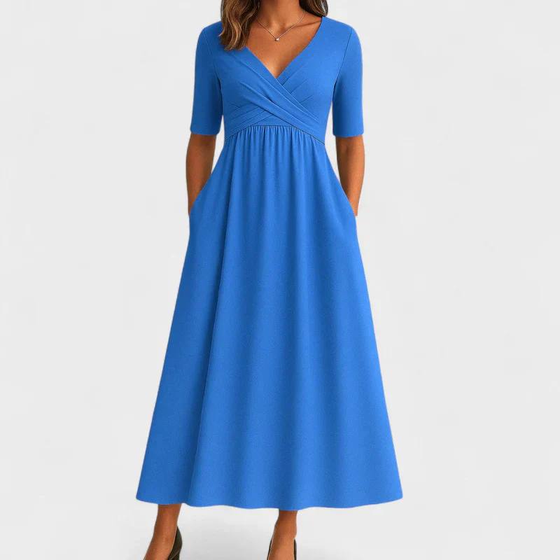 Phoebe | Elegant Flattering Midi Dress
