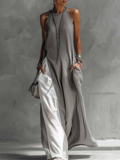 Rosa |Flow Ease Maxi Dress  Minimal Comfort Edition