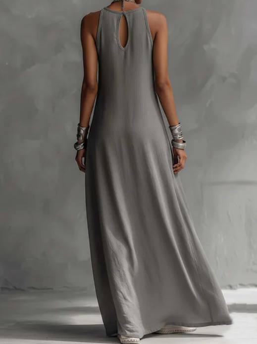 Rosa |Flow Ease Maxi Dress  Minimal Comfort Edition