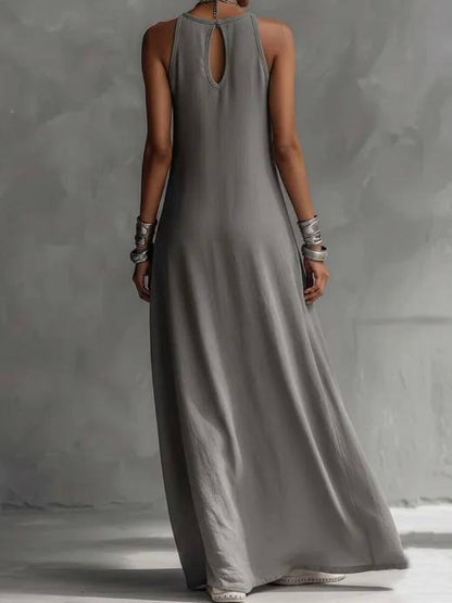 Rosa |Flow Ease Maxi Dress  Minimal Comfort Edition