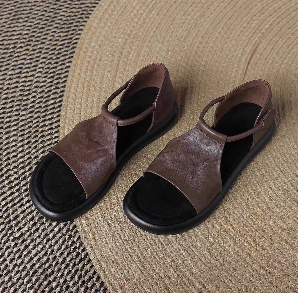 Kaylee | Minimalist Comfort T-Strap Sandals