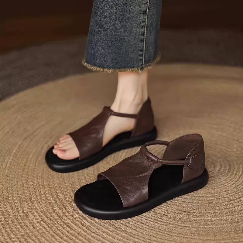 Kaylee | Minimalist Comfort T-Strap Sandals