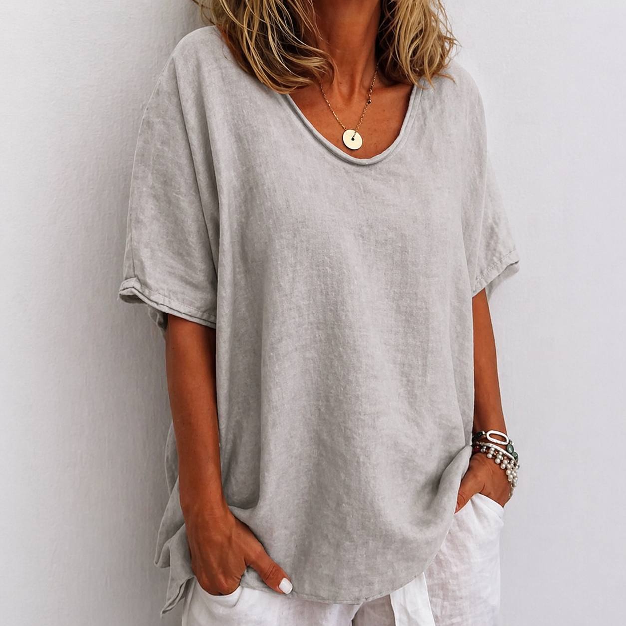 Women's Oversized Loose Fit Shirt