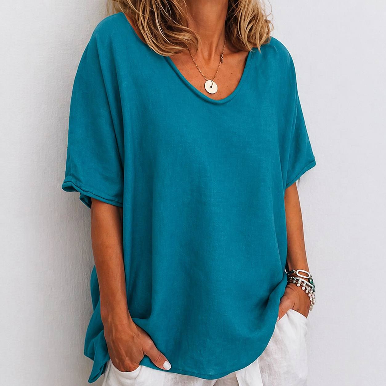 Women's Oversized Loose Fit Shirt