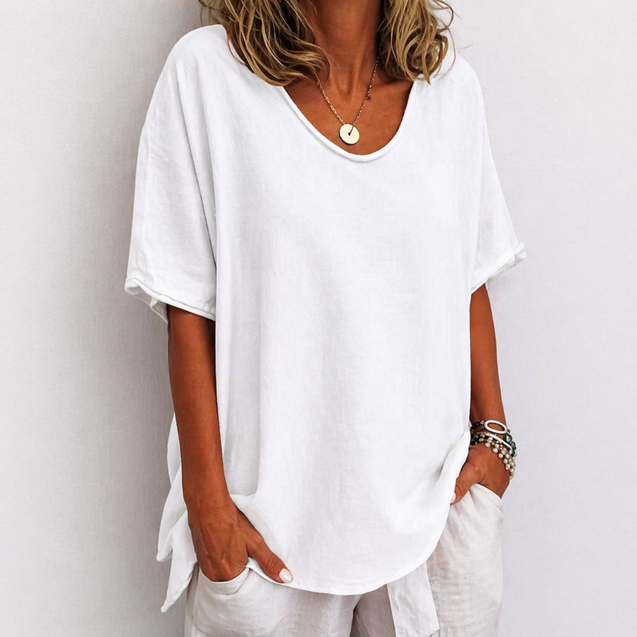 Women's Oversized Loose Fit Shirt