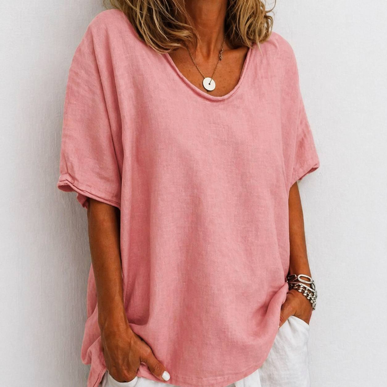 Women's Oversized Loose Fit Shirt