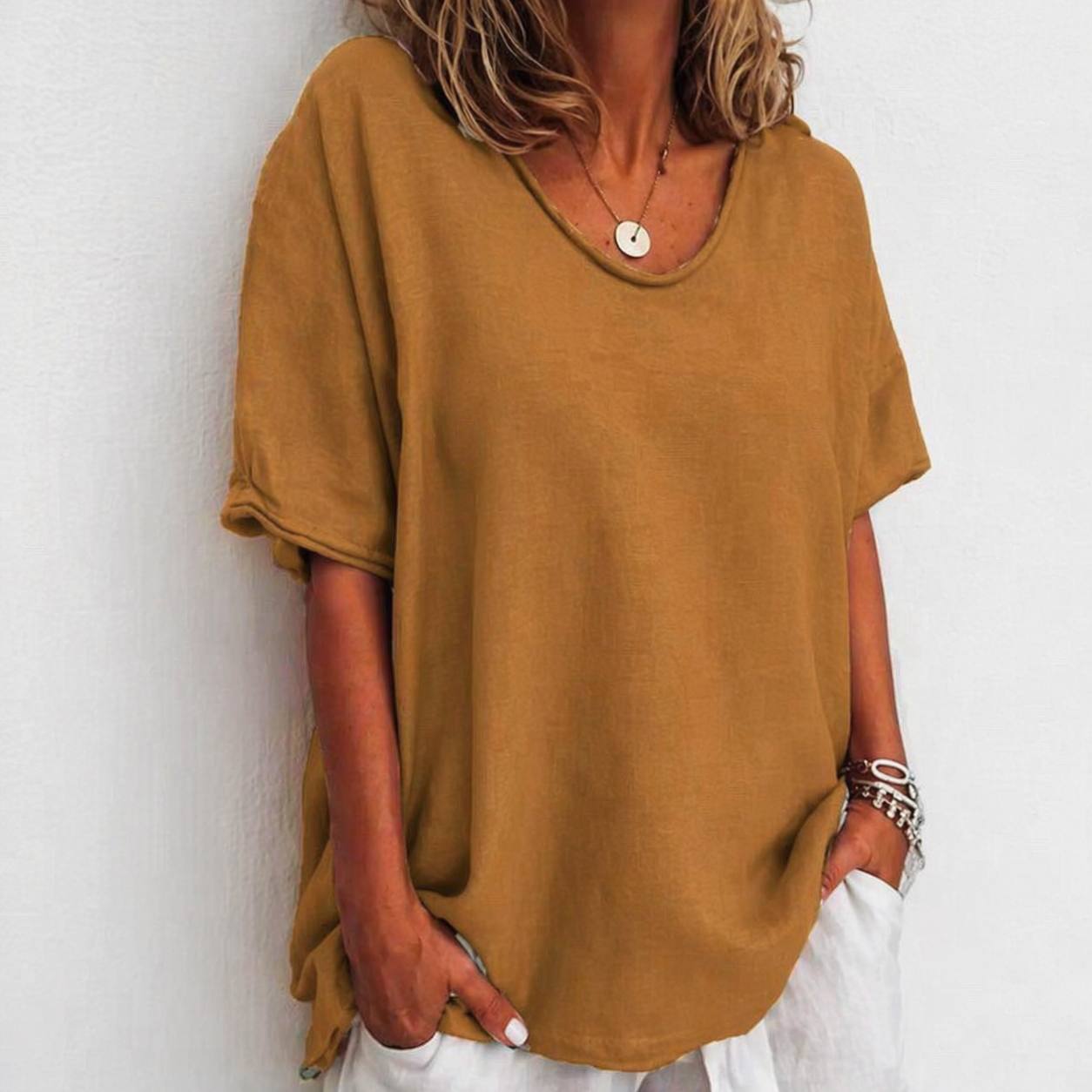 Women's Oversized Loose Fit Shirt