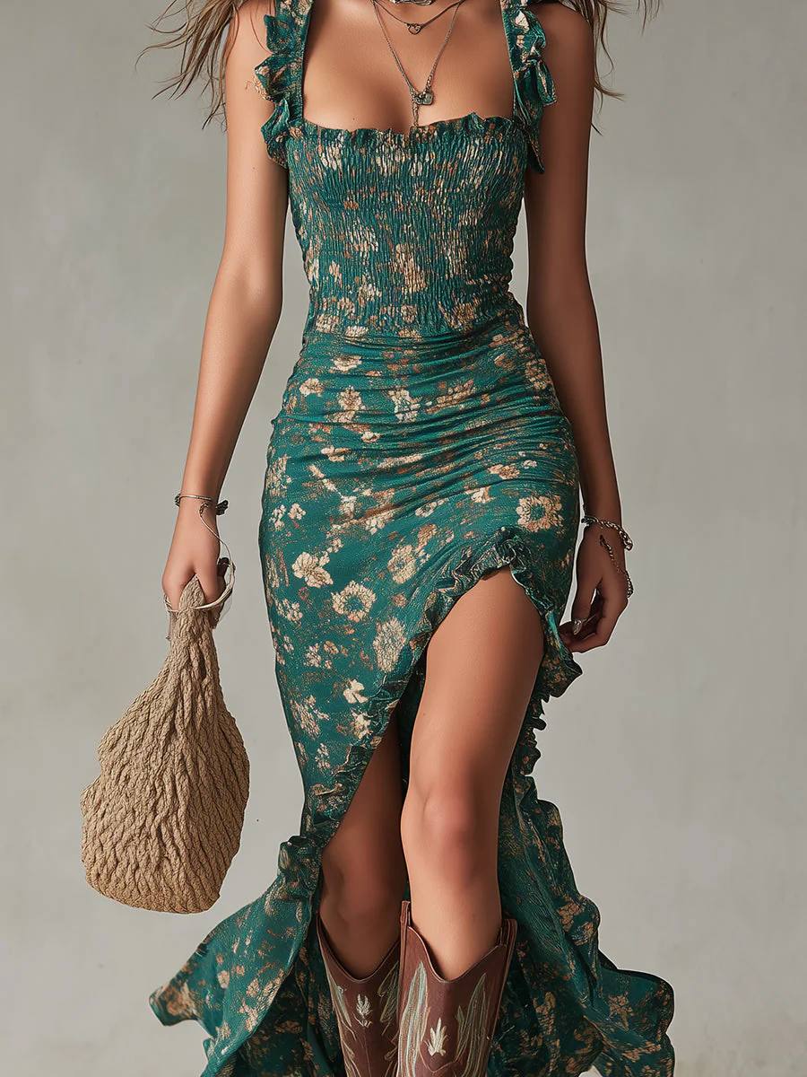 YARRA | BOHO RETRO MAXI DRESS