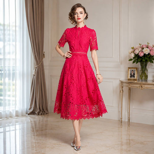 Rosalie | Vintage Grace Midi Dress