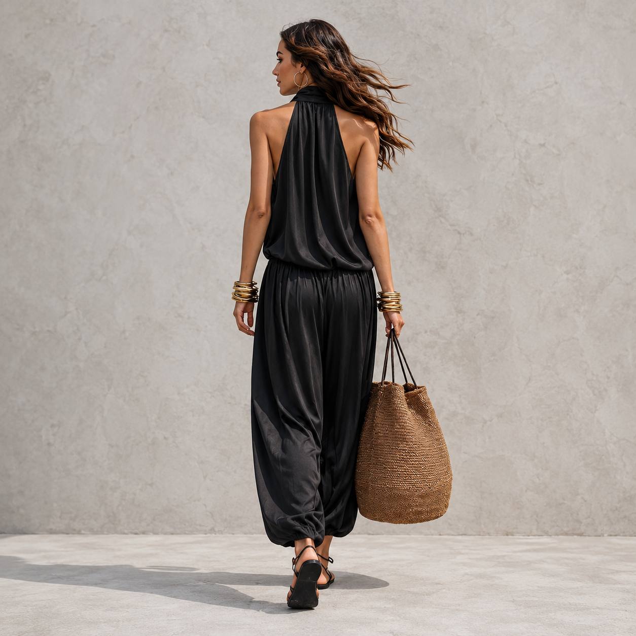 Seraphina | Luxe Draped Two-Piece Set