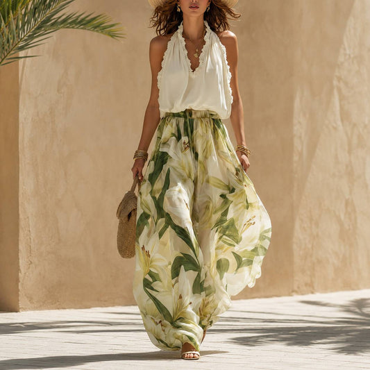 Seraphina | Floral Resort Two-Piece Set