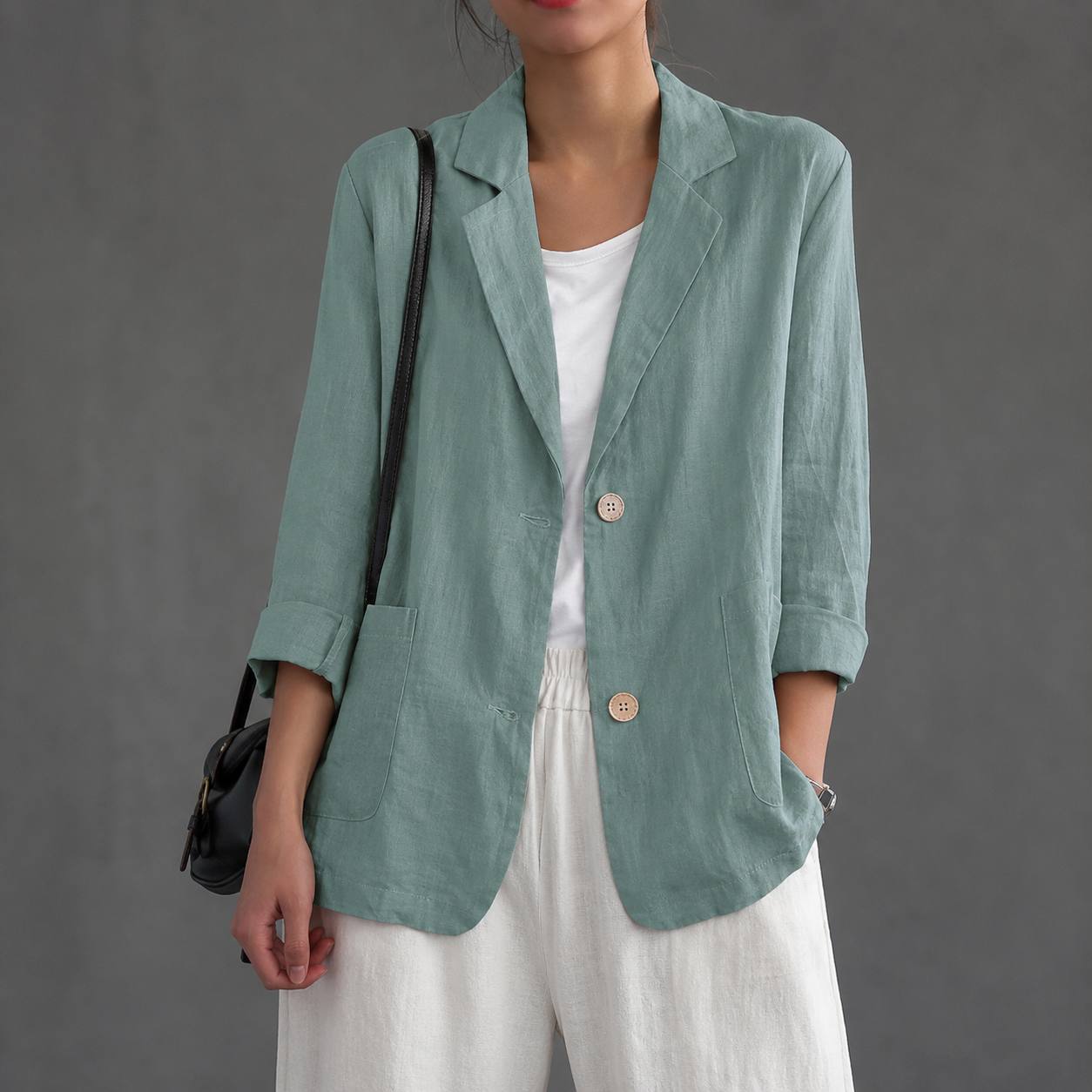 Sienna | Cotton Relaxed Blazer