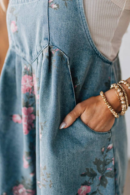 Willow | Floral Cotton Overall