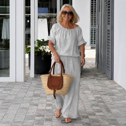 Solara | Relaxed Cotton Lounge Set
