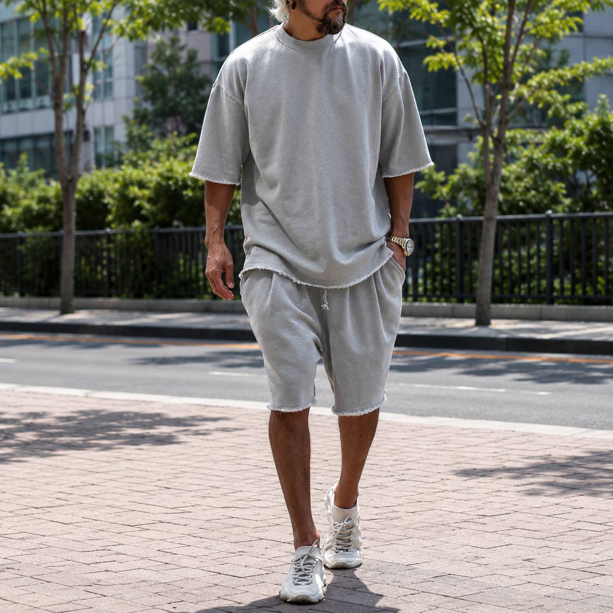 Mason | Men's Oversized Two-Piece Summer Set