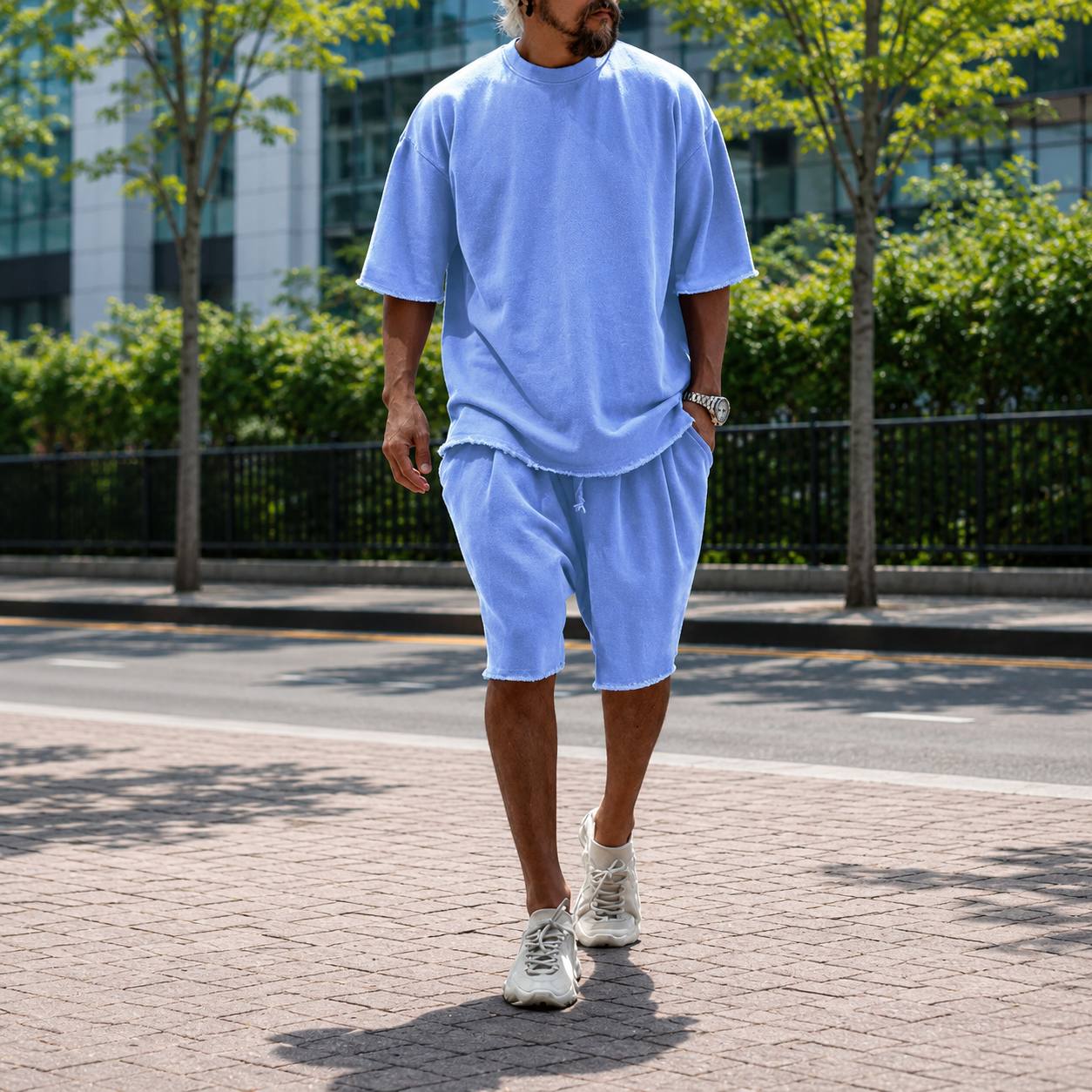 Mason | Men's Oversized Two-Piece Summer Set