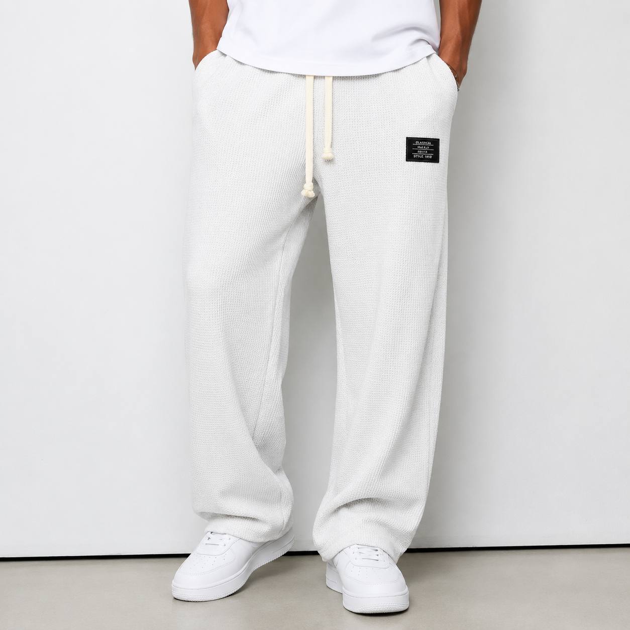 Milo | Relaxed Knit Trousers