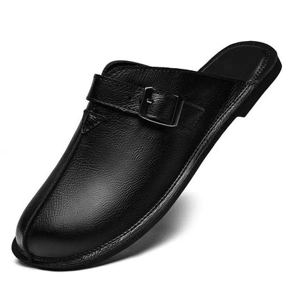 Leon | Leather Comfort Mules