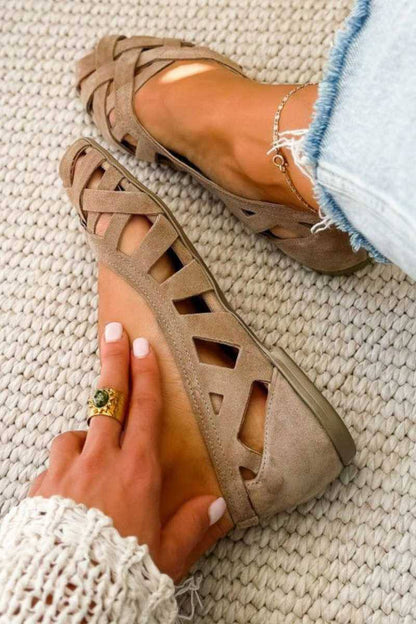 Emilia | Woven Comfort Sandals