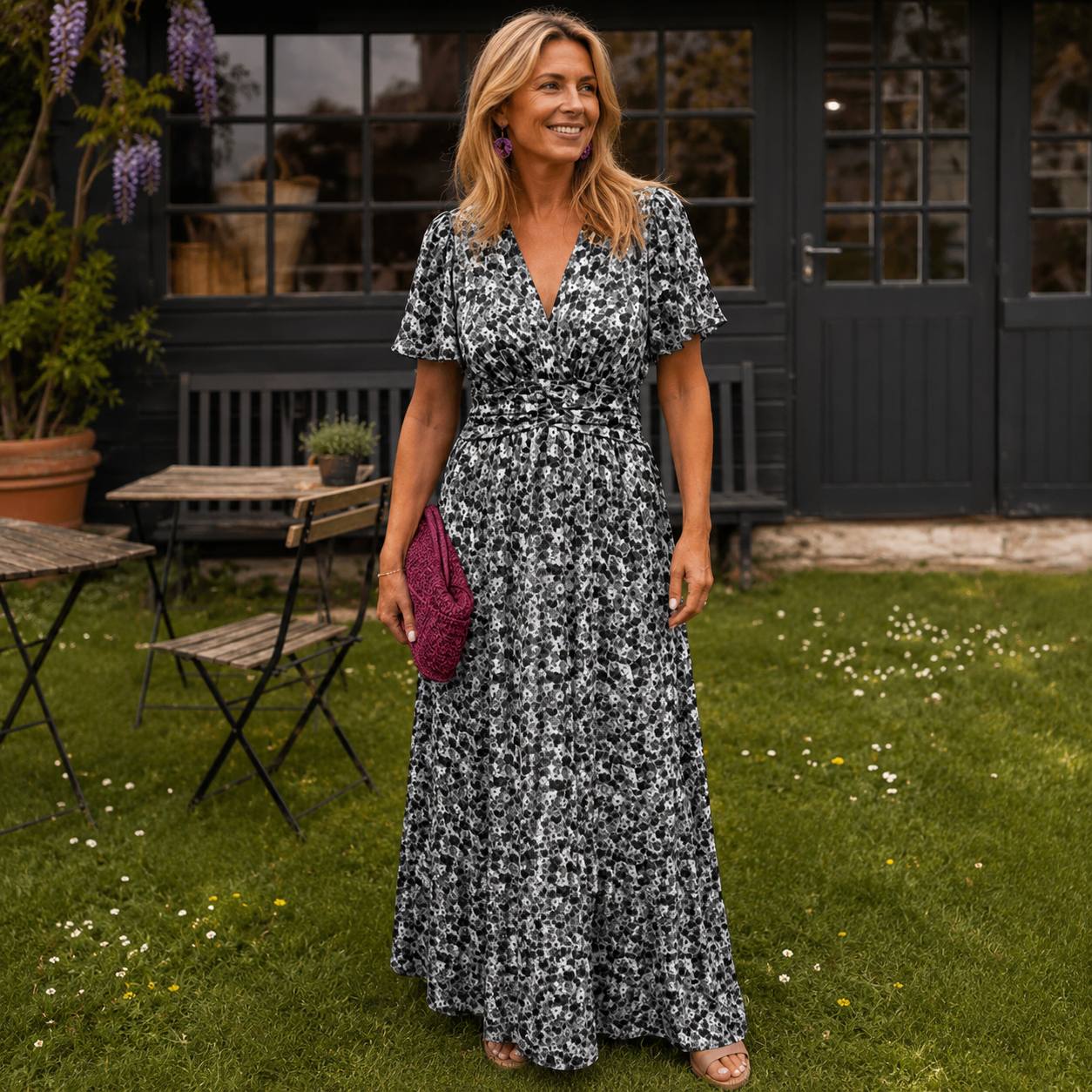 Vivienne | Meadow Bloom Maxi Dress