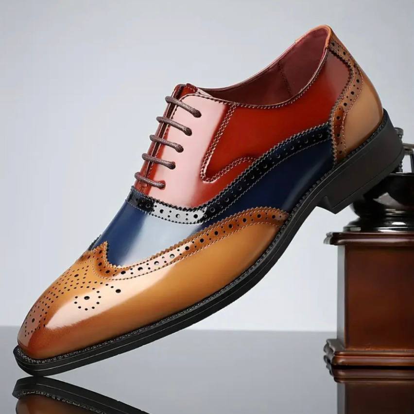 Kingsley | Classic Brogue Oxford Shoes