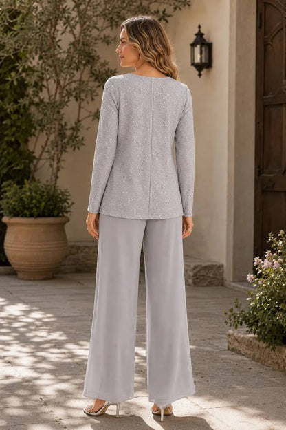 Celeste | Shimmer Three-Piece Evening Set