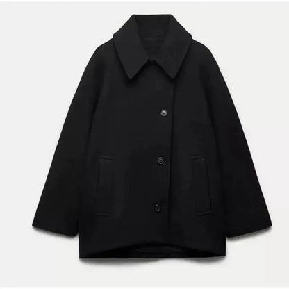 Women's Oversized Wool Blend Jacket