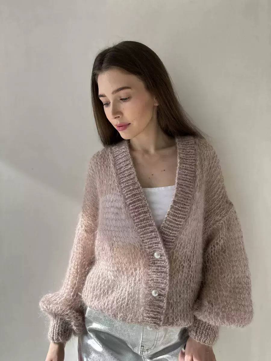 Women's Chunky Knit Button Cardigan