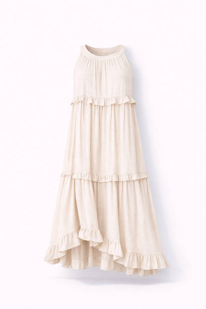 Estella | Ruffle Maxi Dress