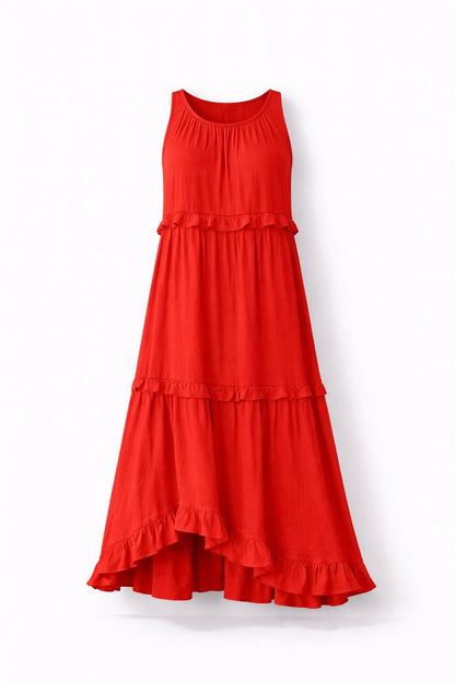 Estella | Ruffle Maxi Dress