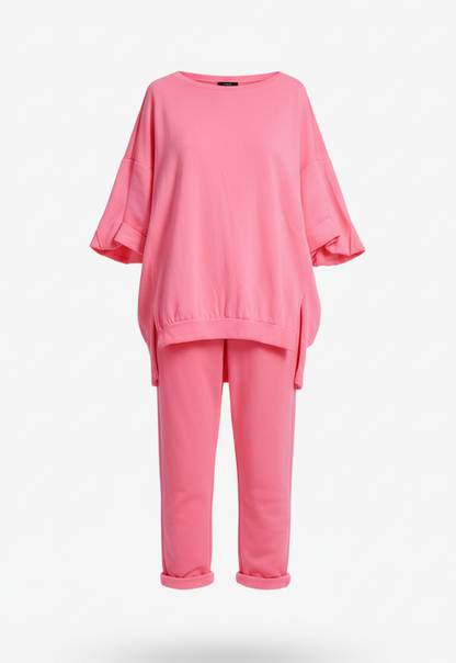 Women's Oversized Sweatshirt & Jogger Lounge Set