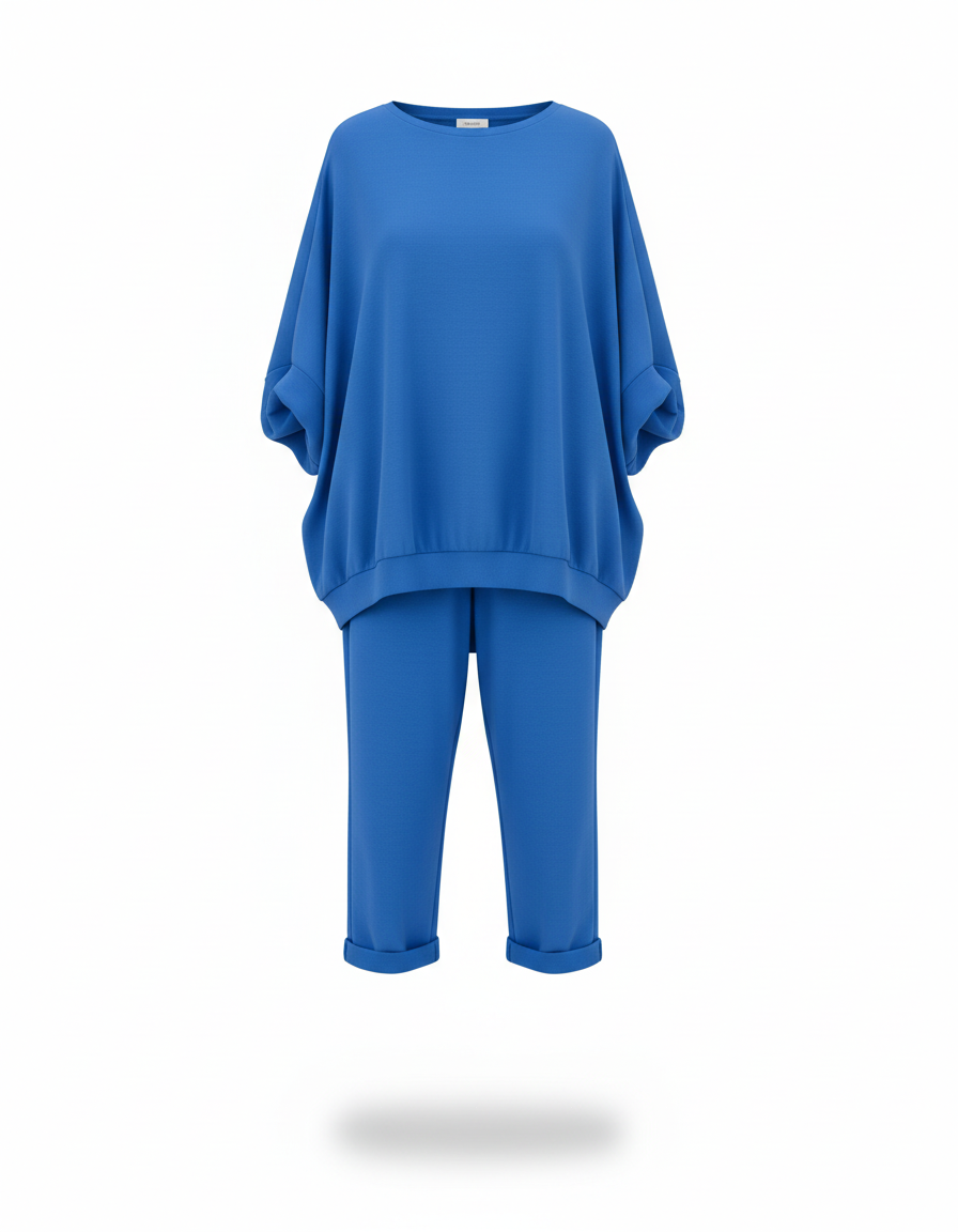 Women's Oversized Sweatshirt & Jogger Lounge Set
